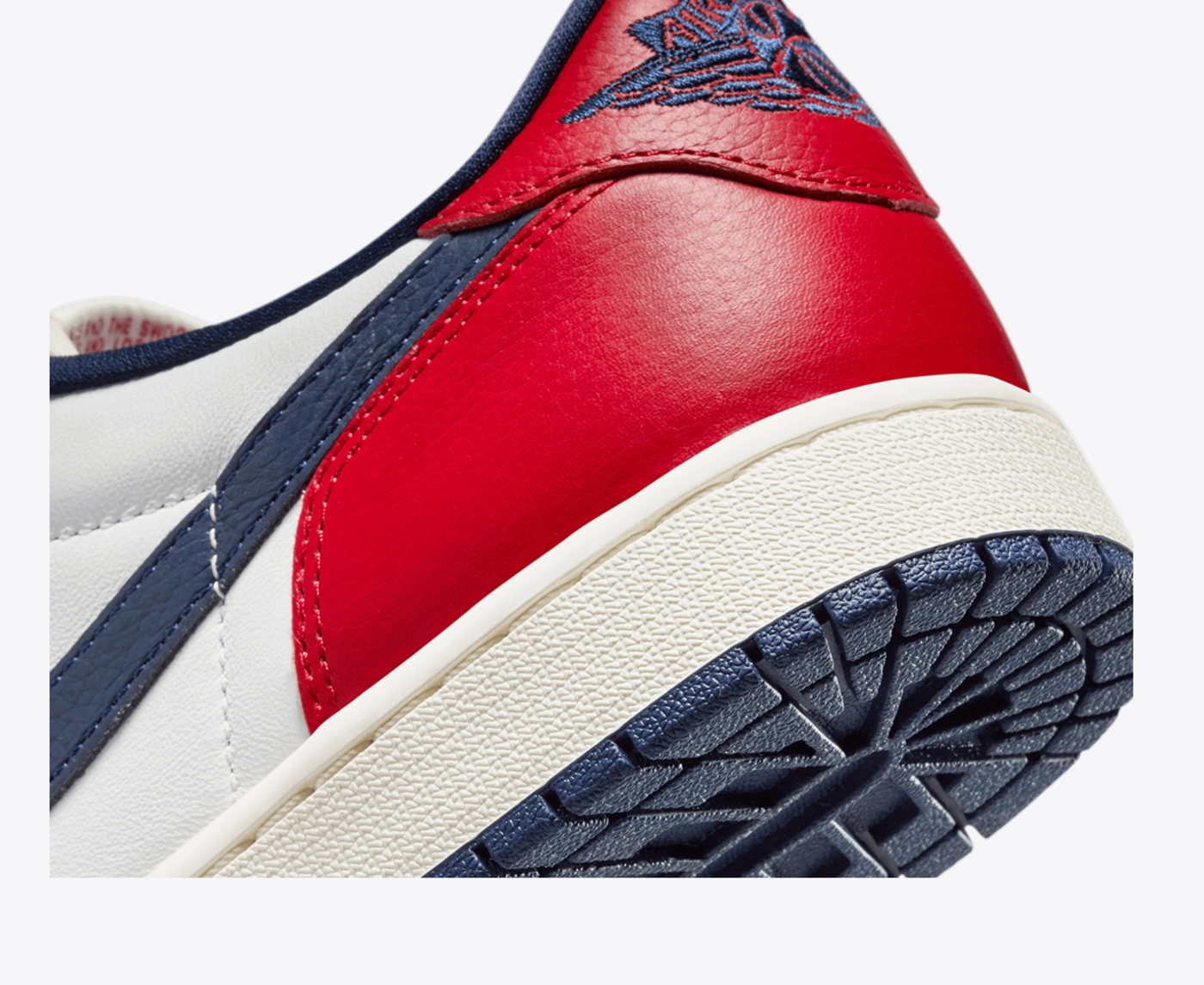 Nike Air Jordan 1 Low ホワイト/ネイビー/レッド Jordan - Air Jordan 1 Retro Low Og - VegNonVeg