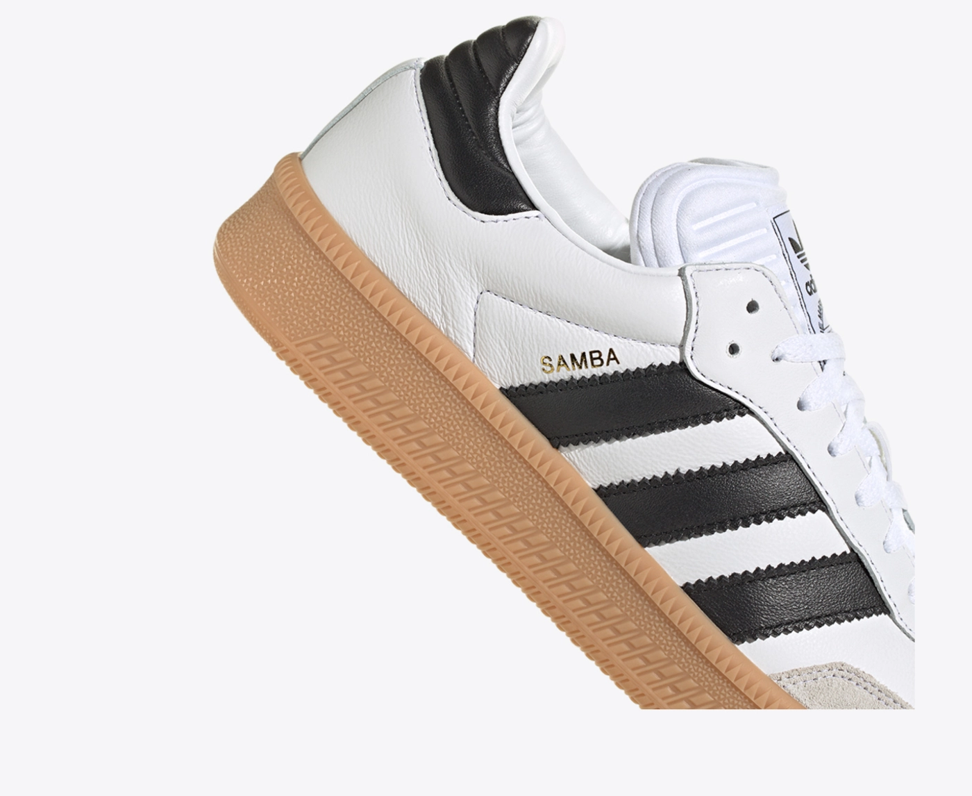 【adidas Originals】SAMBA XLG ADIDAS ORIGINALS | SAMBA XLG { CORE BLACK/CLOUD WHITE/GUM – Superkicks