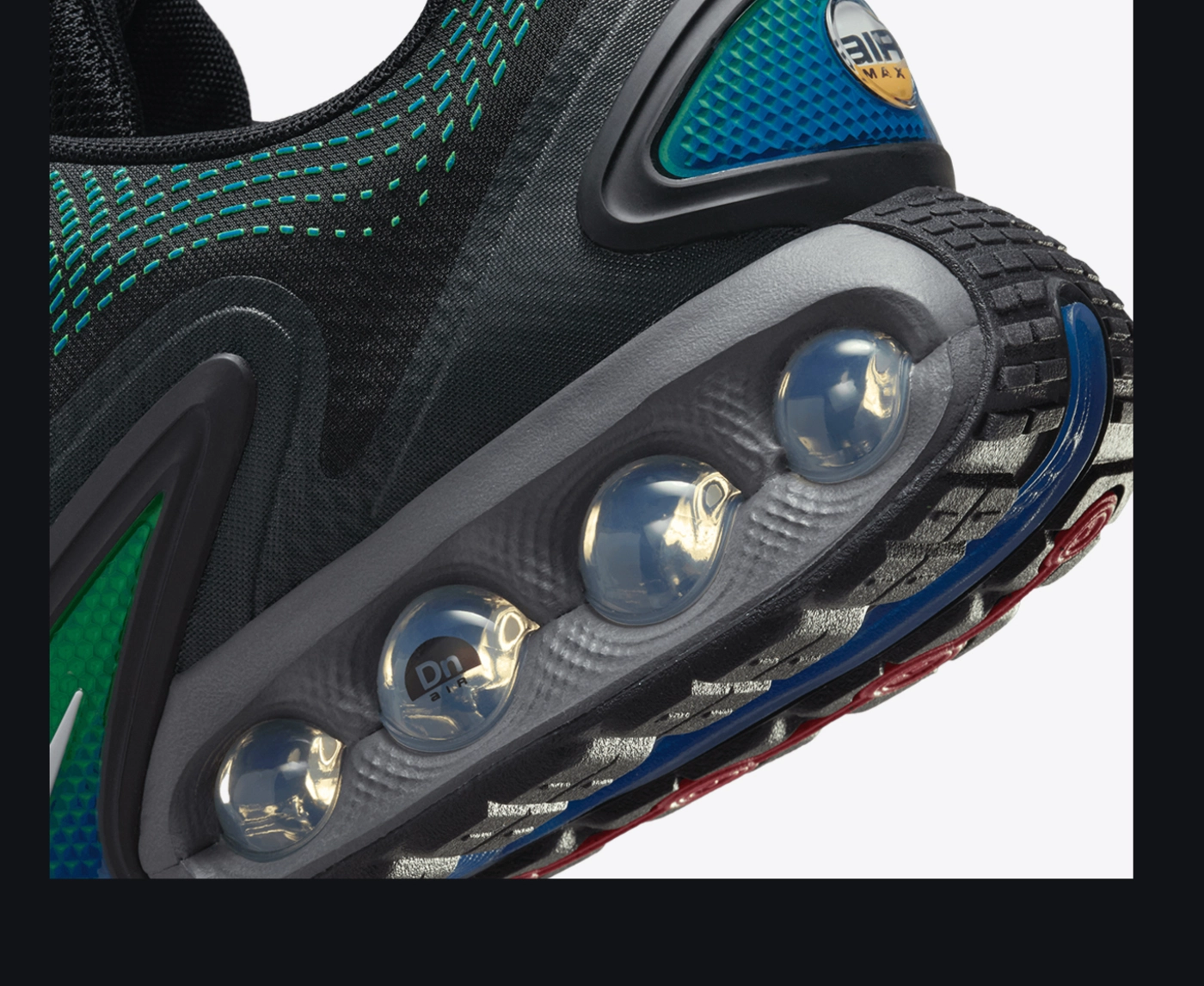国内配送 NIKE AIR MAX DN BLACK/WHITE-HYPER COBALT-RAGE GREEN NIKE AIR MAX DN 'BLACK/WHITE-HYPER COBALT-RAGE GREEN' Say