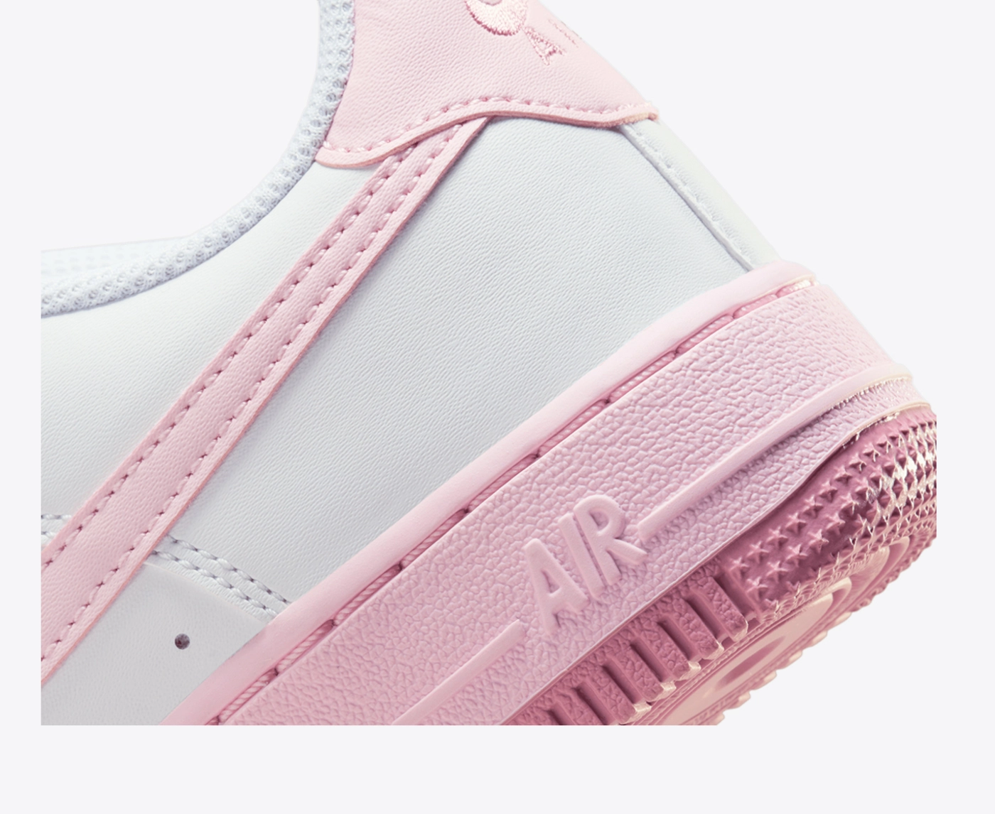 air force 1 white with pink
