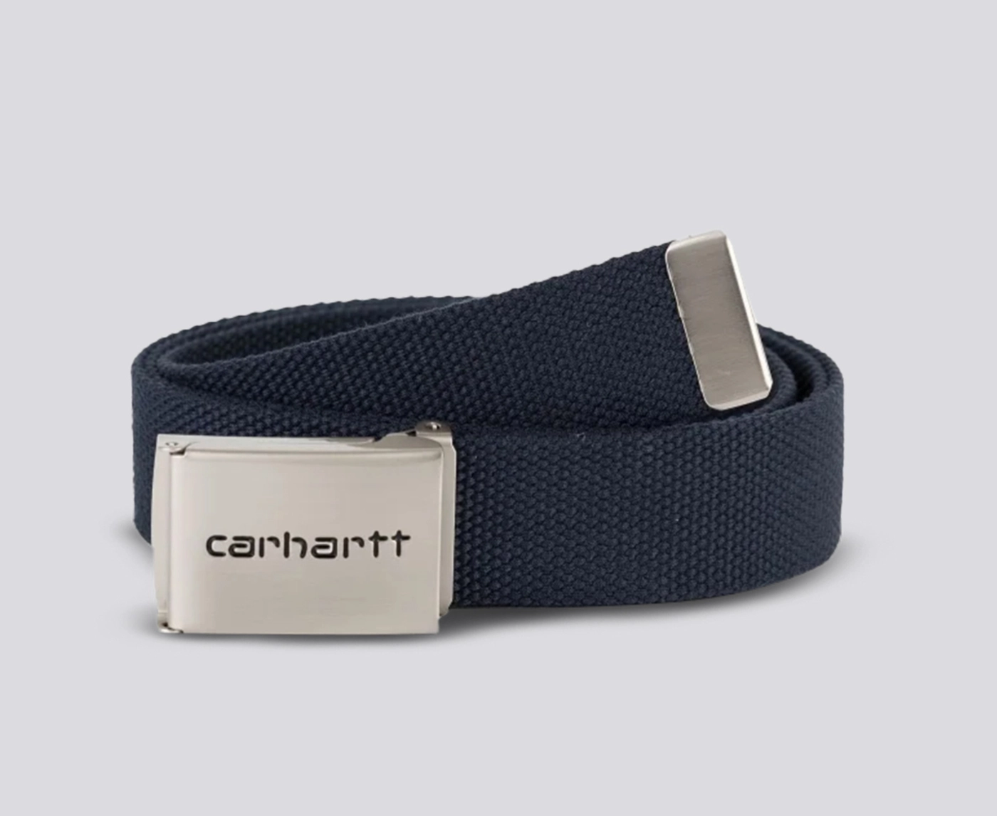 Carhartt WIP - Clip Belt Chrome - VegNonVeg