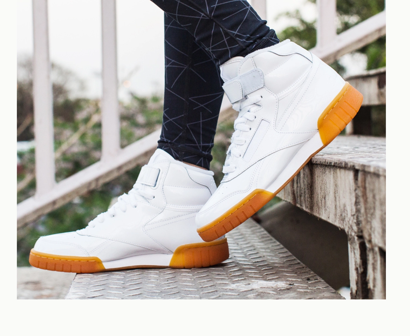 Reebok exofit white gum online