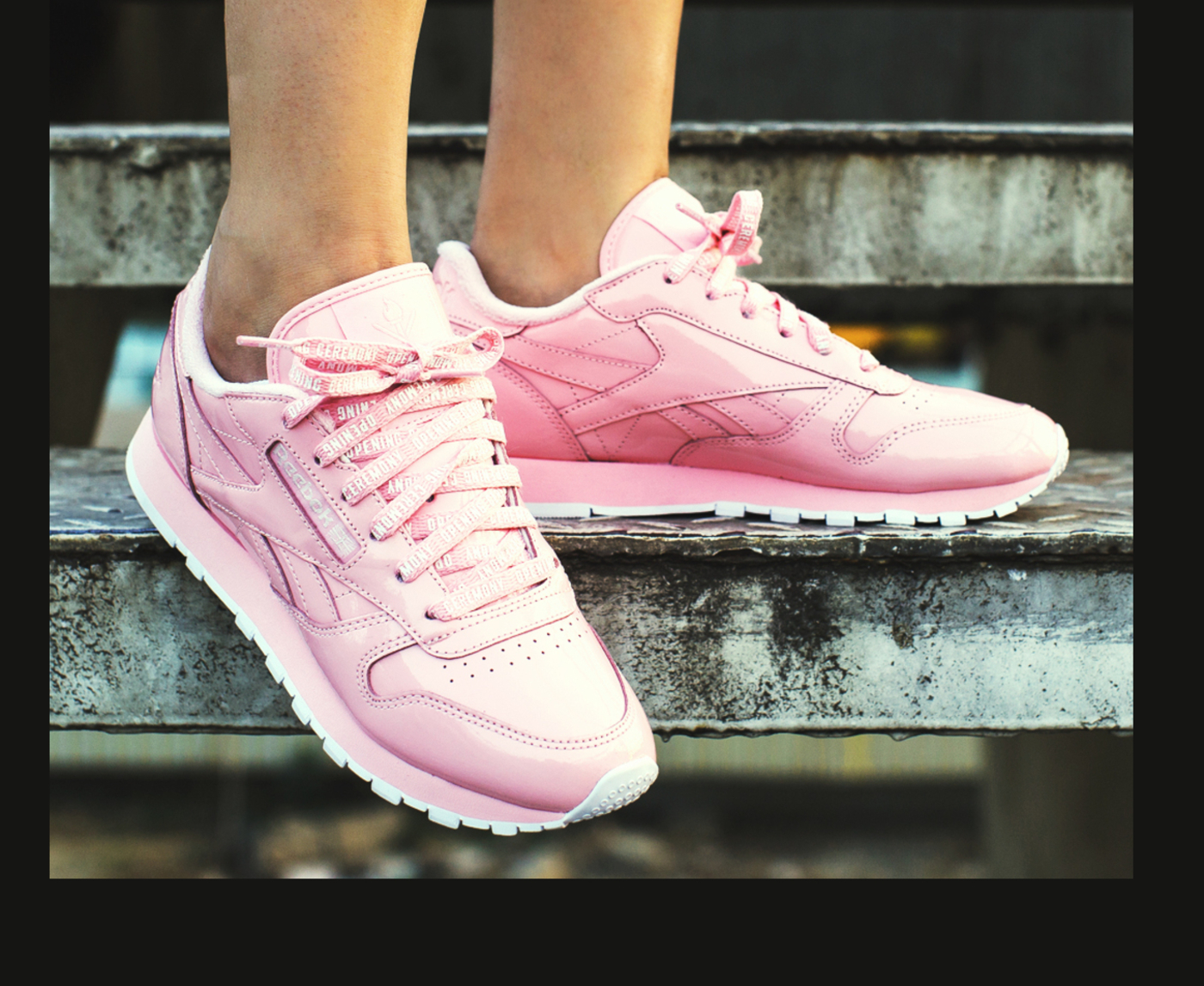 REEBOK REEBOK x OPENING CEREMONY CL LEATHER PINK GLOW VegNonVeg