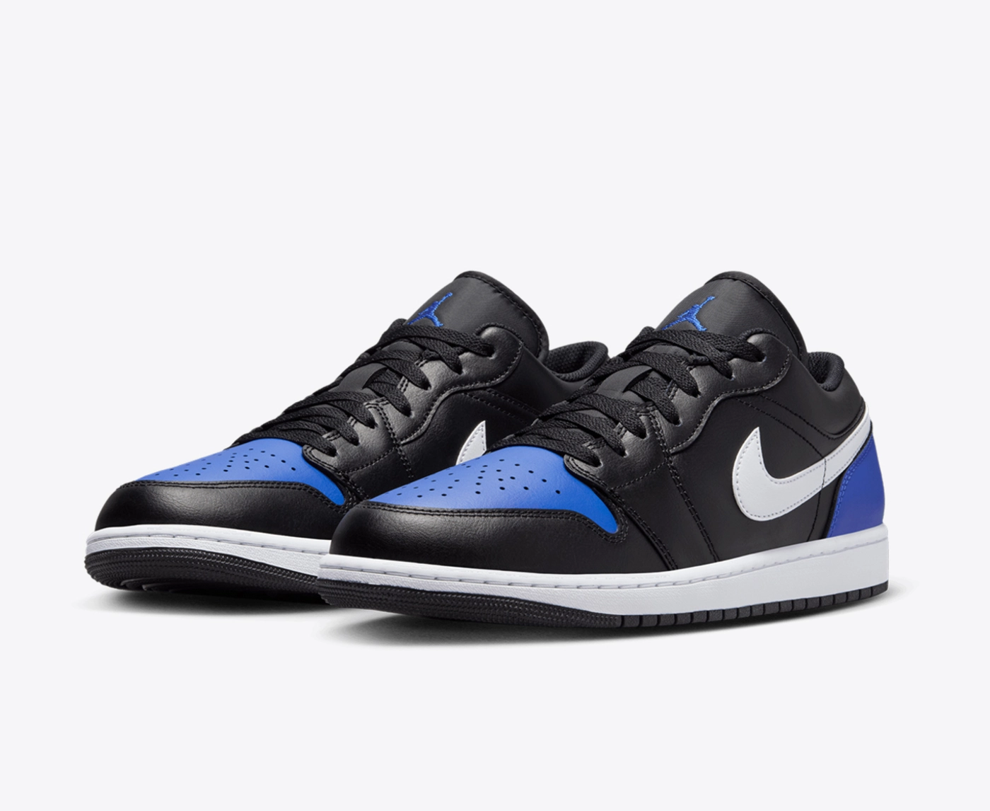 Low Air Jordan Black Hyper Royal NIKE AIR JORDAN LOW ROYAL TOE 29cm