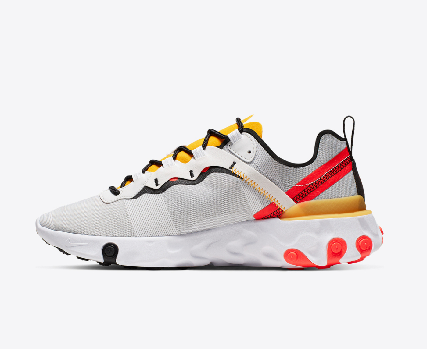 Nike Buy Online Nike React Element 55 Crimson Gold Vegnonveg VegNonVeg