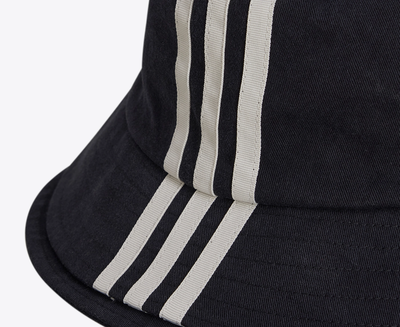 Y-3 - Y-3 3-STRIPES BUCKET HAT BLACK l Buy Hat Online at VegNonVeg