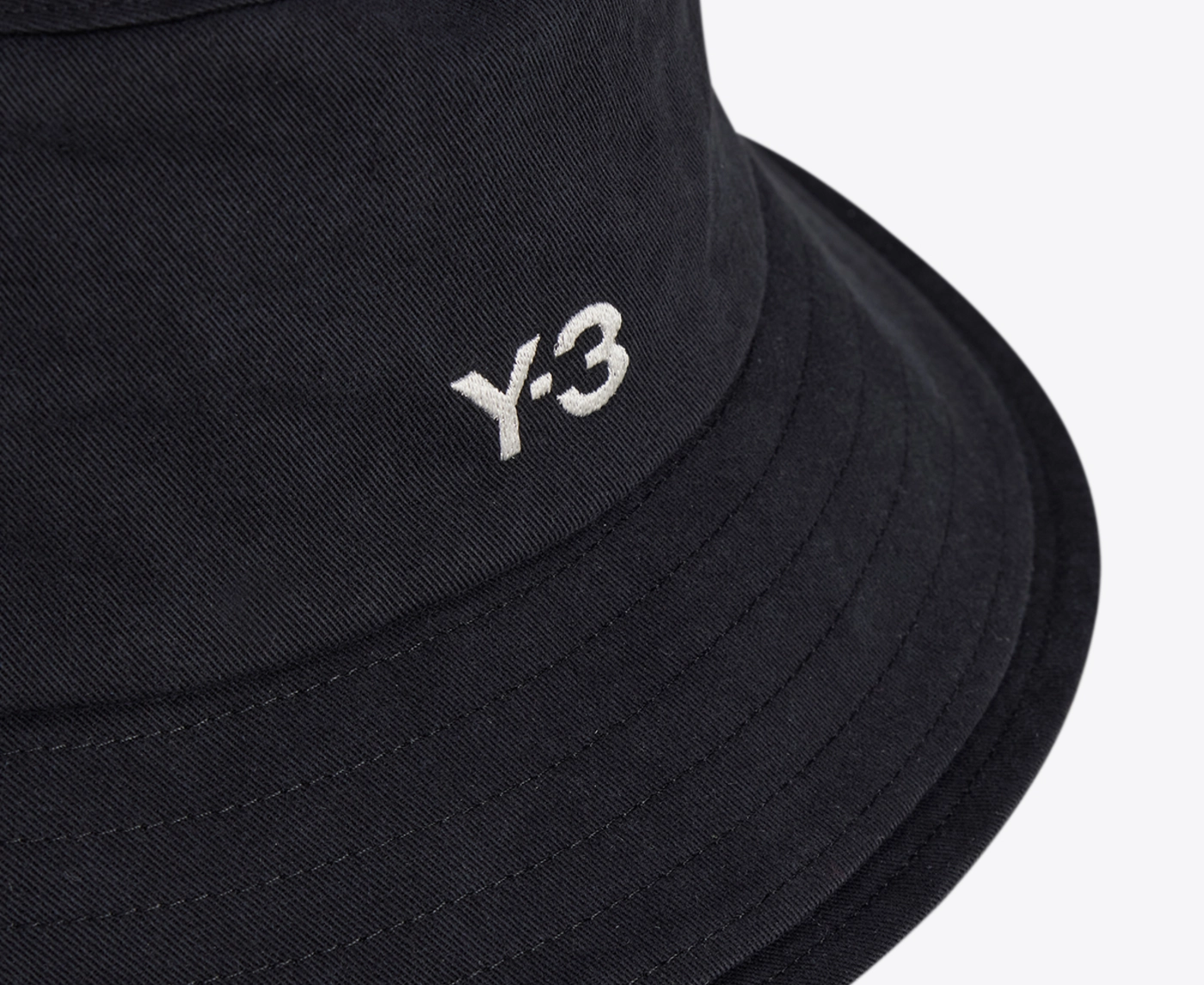 Y-3 - Y-3 3-STRIPES BUCKET HAT BLACK l Buy Hat Online at VegNonVeg