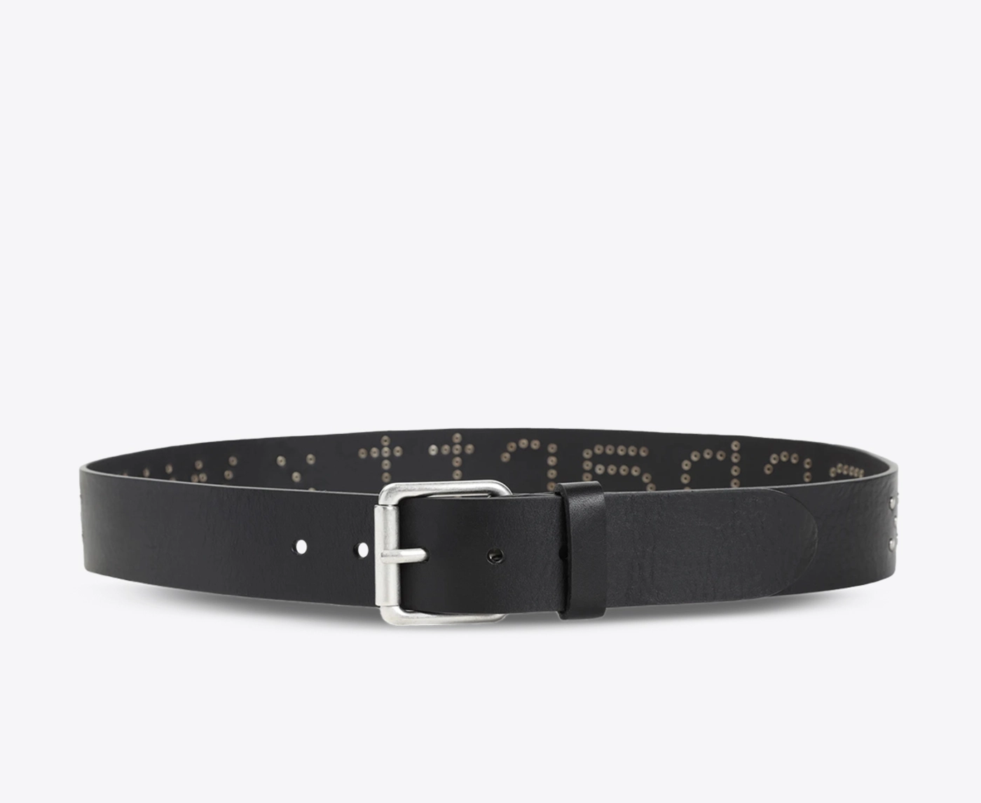 ベルト CARHARTT SCRIPT STUDS BELT 5SA392 Carhartt WIP - CARHARTT WIP SCRIPT STUDS BELT BLACK/SILVER l