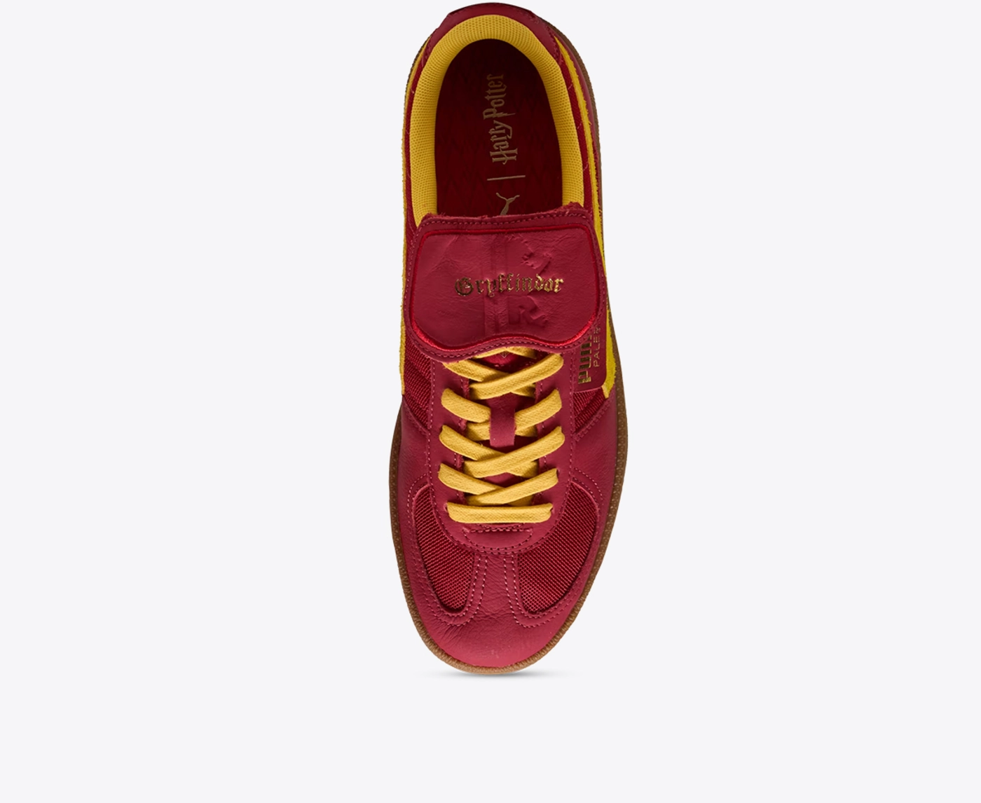 国内配送 PUMA PALERMO HARRY POTTER DARK CRIMSON GS Puma Palermo Harry Potter 'Dark Crimson/Yellow Sizzle