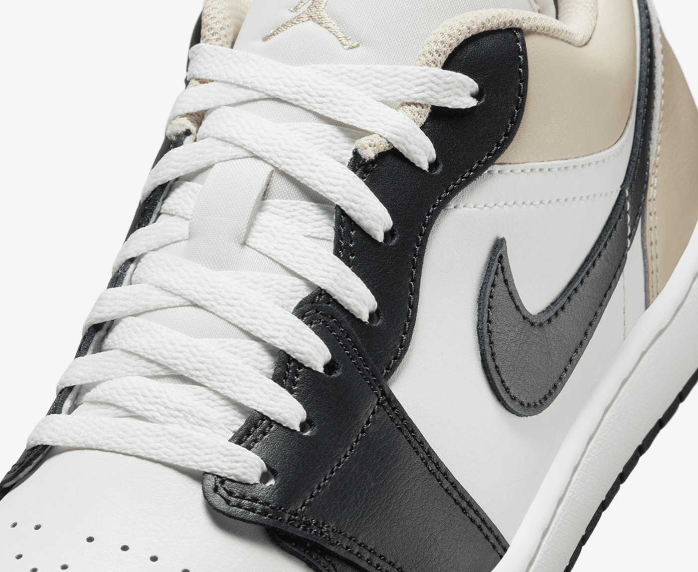 Jordan - Jordan Air Jordan 1 Low Summit White/Off Noir-Rattan