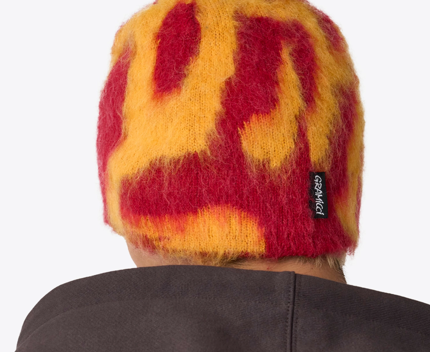 Gramicci - Gramicci Mohair Burly Runningman Beanie Burnt Orange