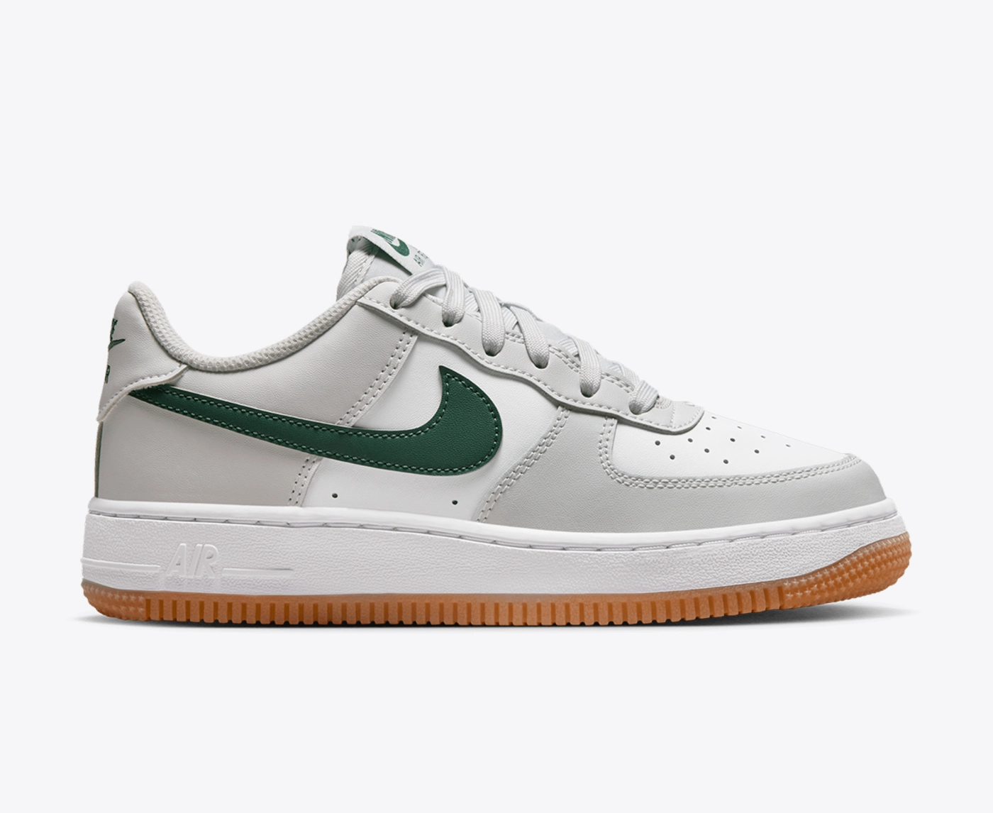 Nike - Nike Air Force 1 Photon Dust/White-Fir-Gum Medium Brown
