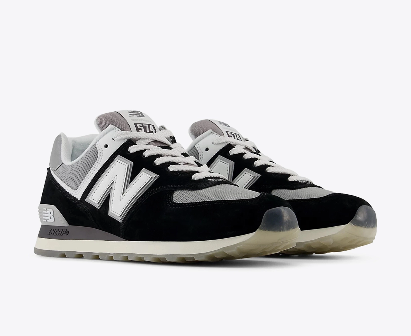 new balance 574 ブラック/ホワイト　まき 574-black-1_2-63e0d5ee17018.