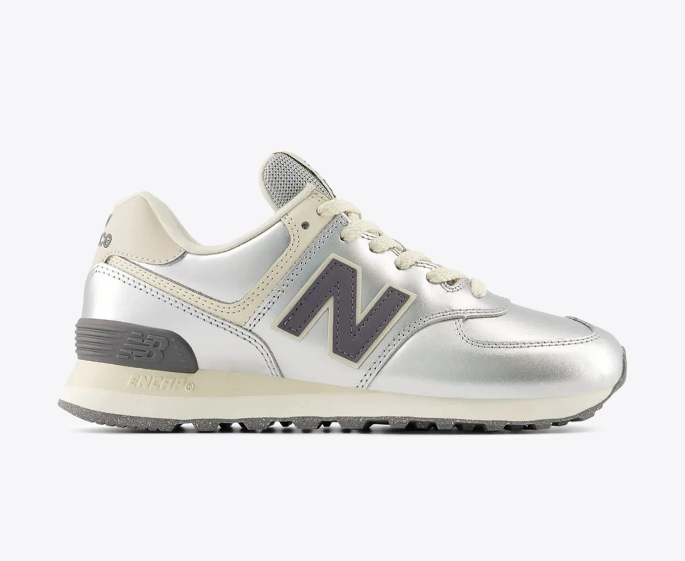 New Balance - New Balance 574 Metallic Silver |Buy Women's