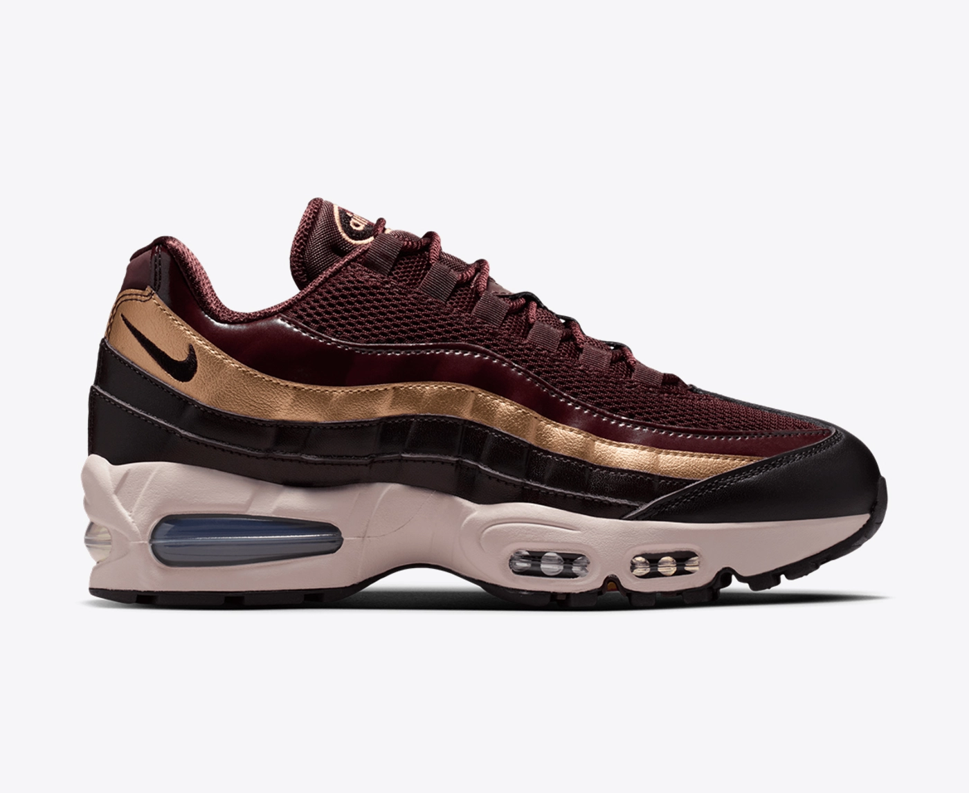 nike 95 burgundy