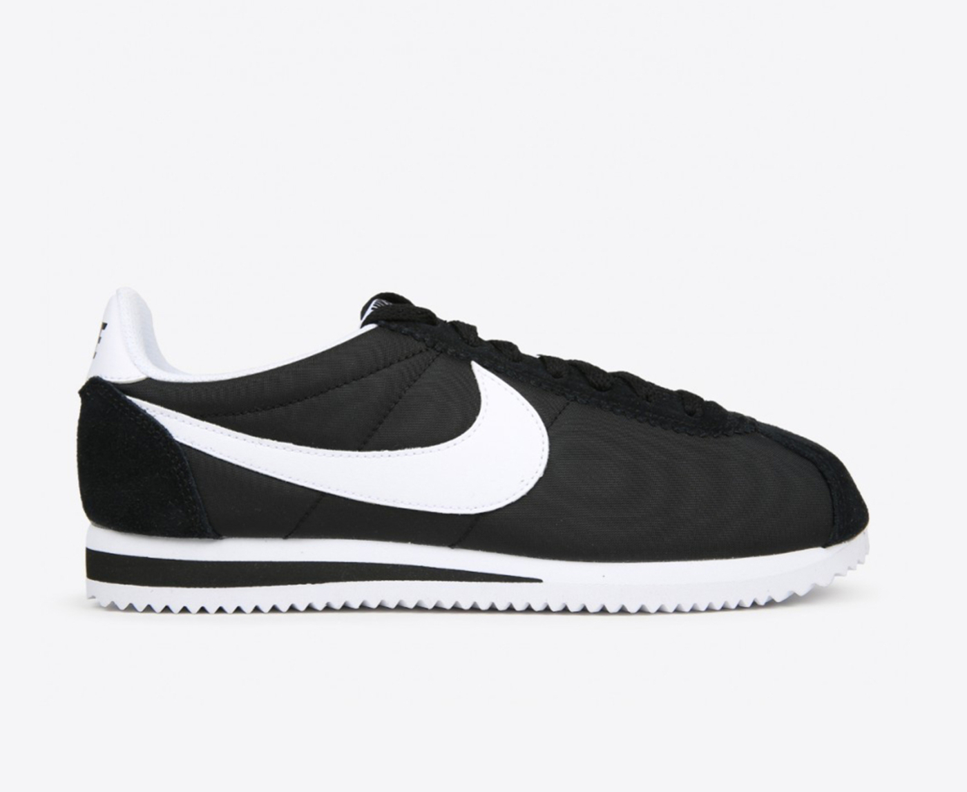 Nike classic cortez nylon (black / white) hotsell