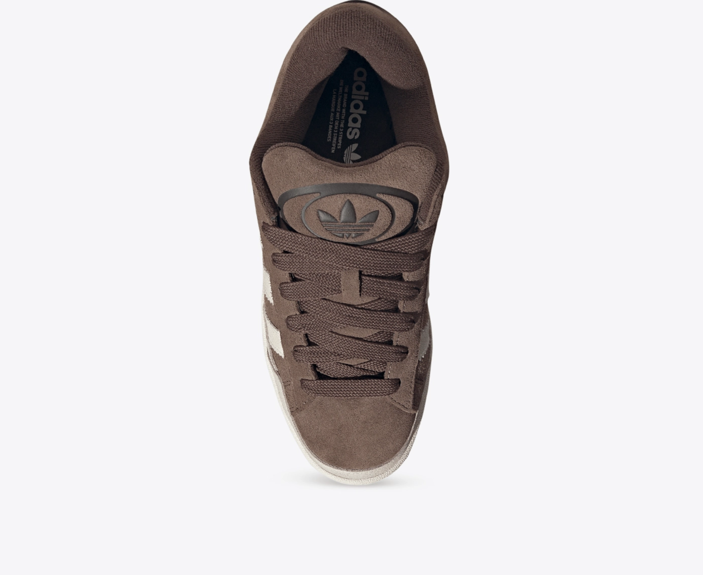 adidas gazelle silver green womens adidas Originals Campus 00s - Dark Brown/Preloved Brown/Ftw White -  Trainers main image 0