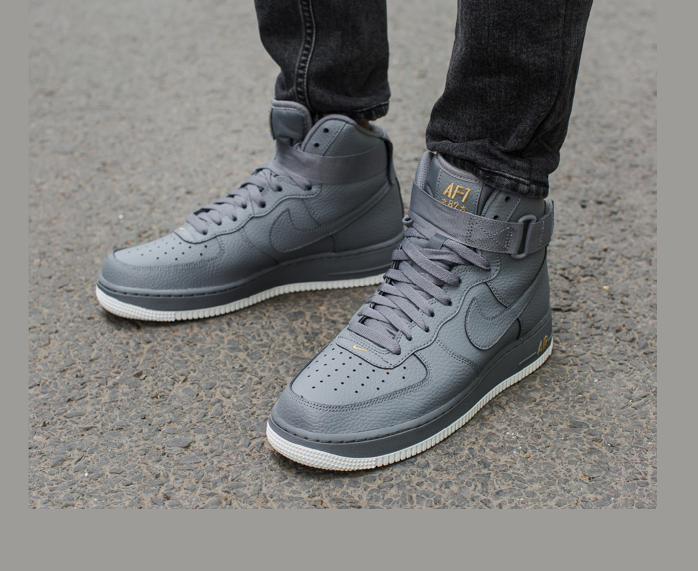 Nike air force 1 2025 high 07 cool grey