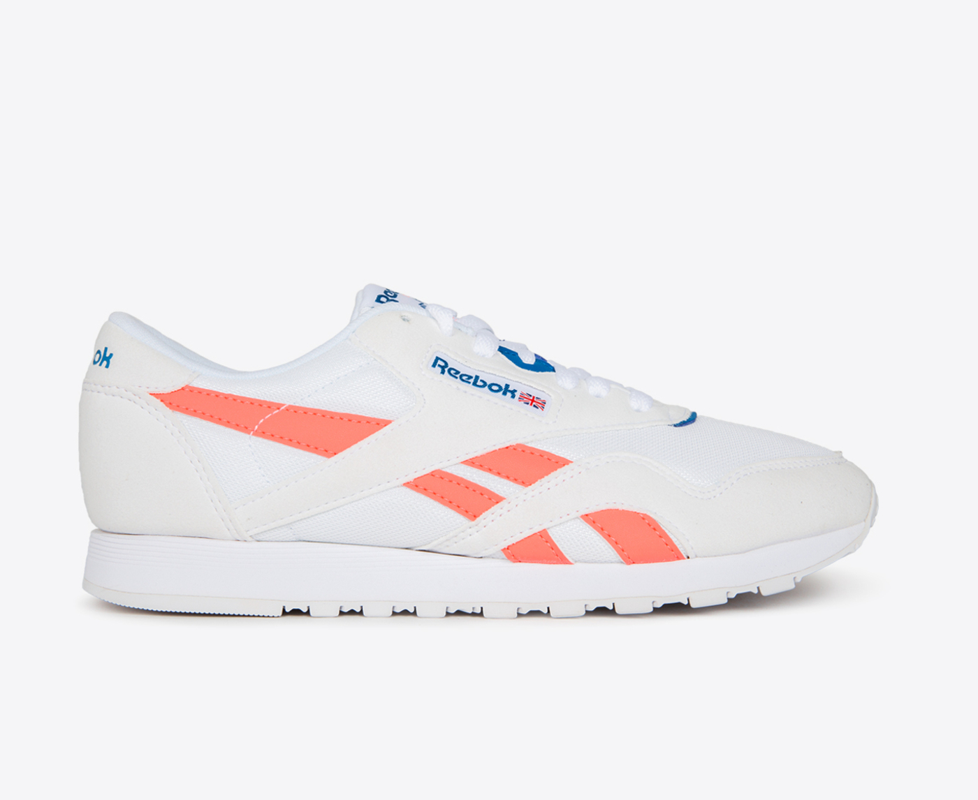 Reebok classic white deals digital pink blue