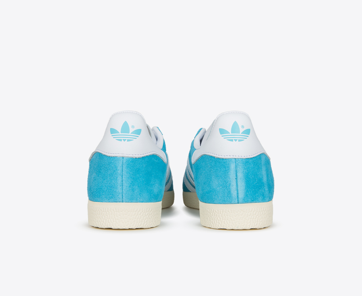 adidas gazelle silver green womens Gazelle Indoor Sneakers in cyan suede  Deliberti
