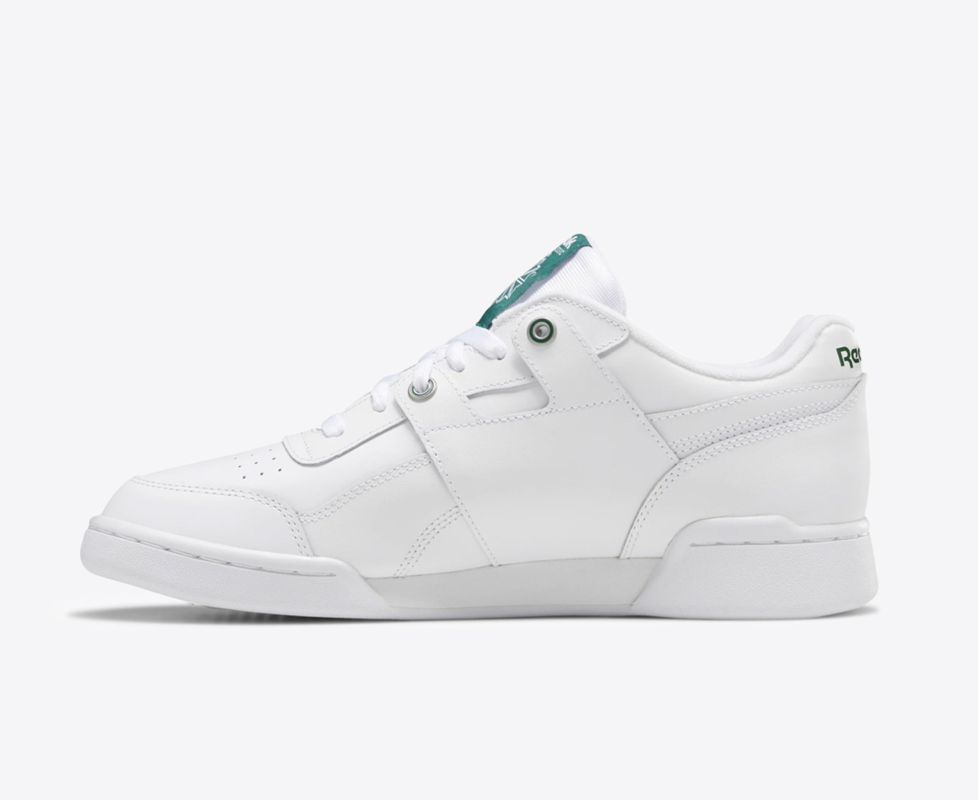 REEBOK WORKOUT PLUS MU WHITE CLOVER GREEN VegNonVeg