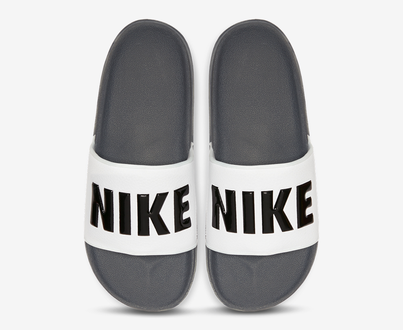 Nike gray online slides