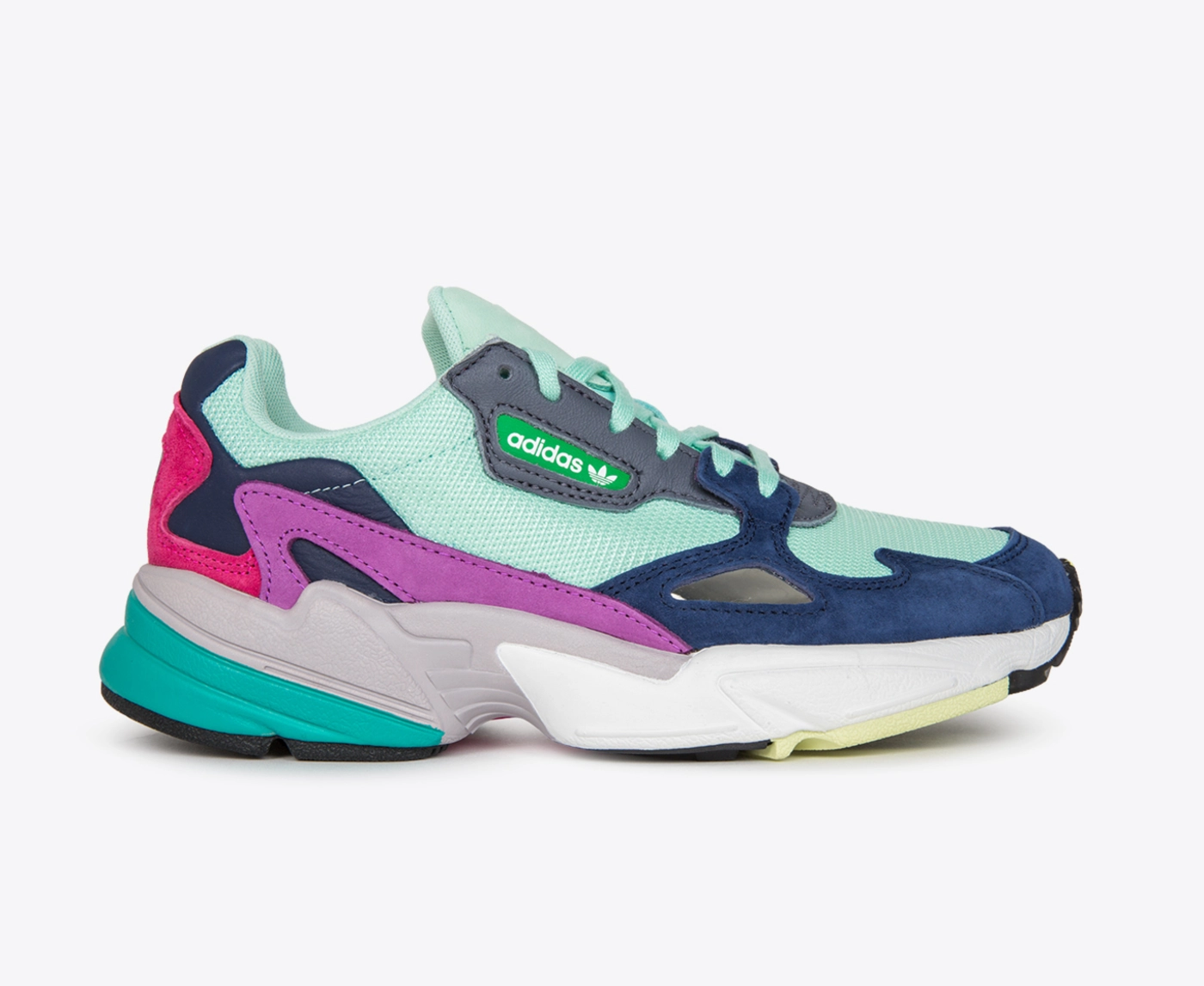 adidas gazelle silver green womens adidas W Falcon