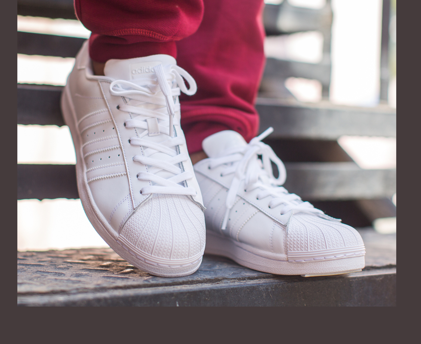adidas gazelle silver green womens ADIDAS SUPERSTAR White Leather Fabric Branded Rubber Sole Sneakers Tra   Second Wave Couture