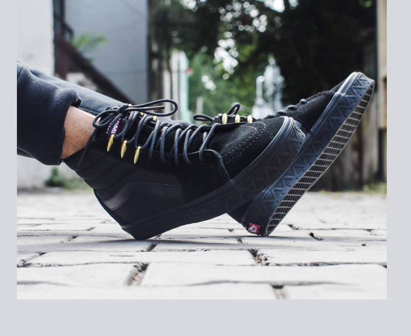 Marvel Vans Sk8-Hi Black Panther Skate‎ Shoes Suede Sneakers Men\'s 5.5 Women\'s 7 Vans - SK8-HI (MARVEL)  main image 2