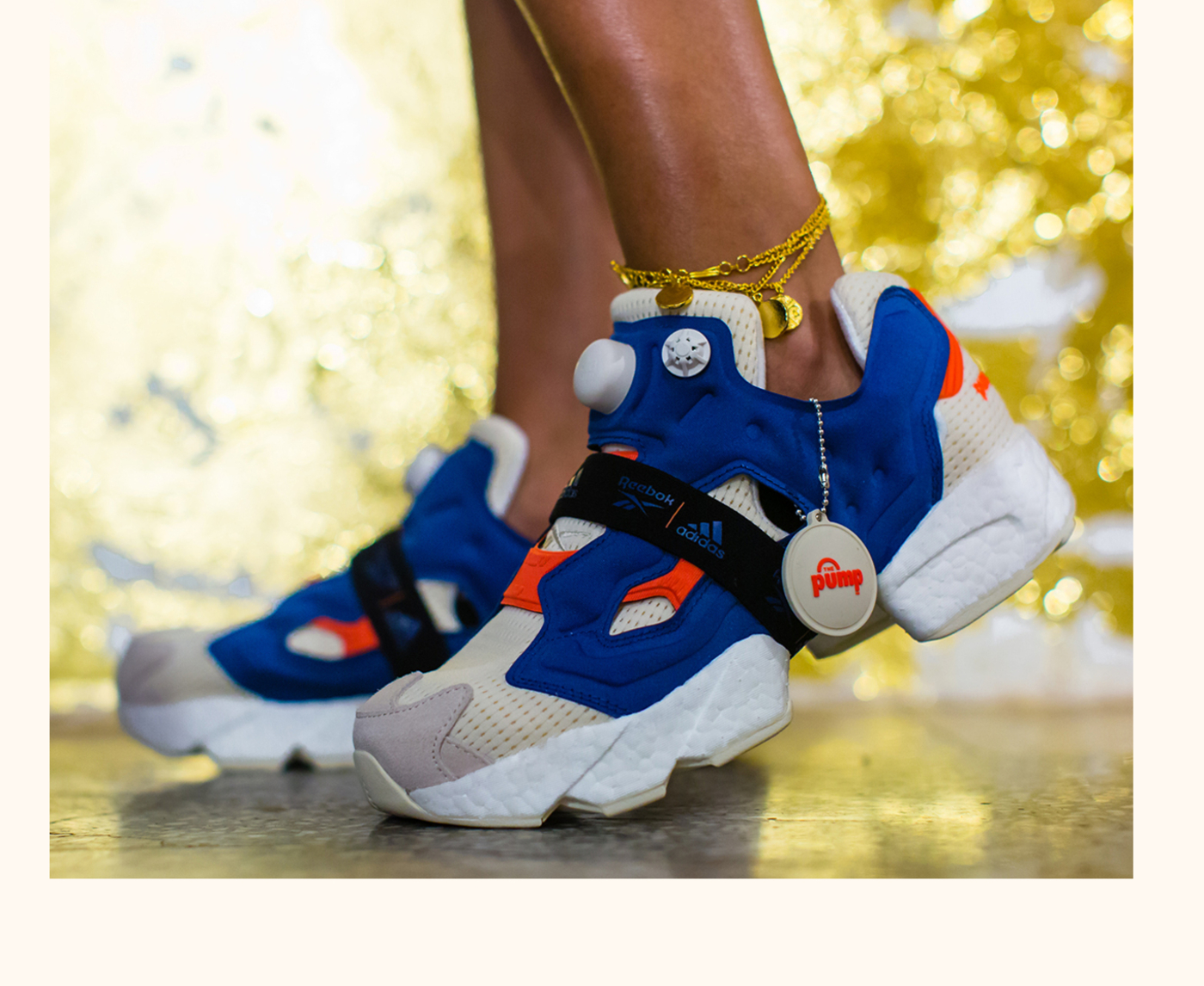 REEBOK - INSTAPUMP FURY BOOST 'CLAWHT/CLUBLU/SORANG' - VegNonVeg
