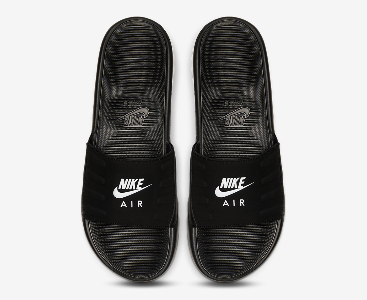 Nike AIR MAX CAMDEN SLIDE BLACK WHITE NOIR BLANC