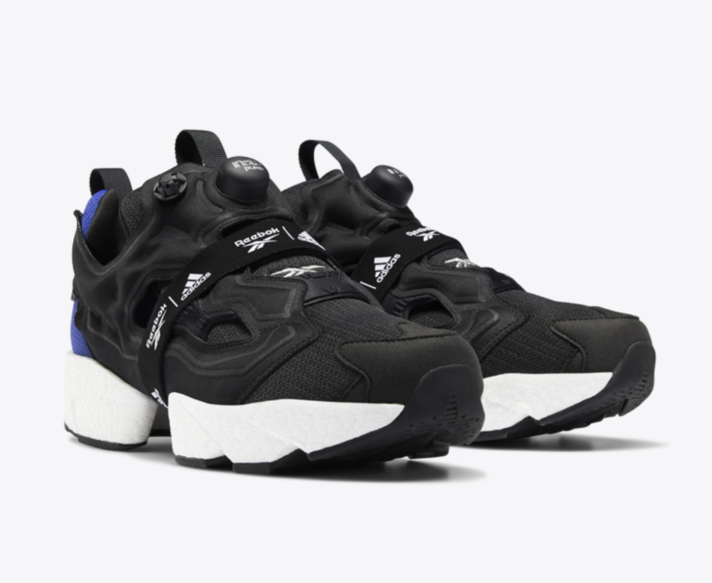 REEBOK - INSTAPUMP FURY BOOST 'BLACK / WHITE / PANTONE' - VegNonVeg