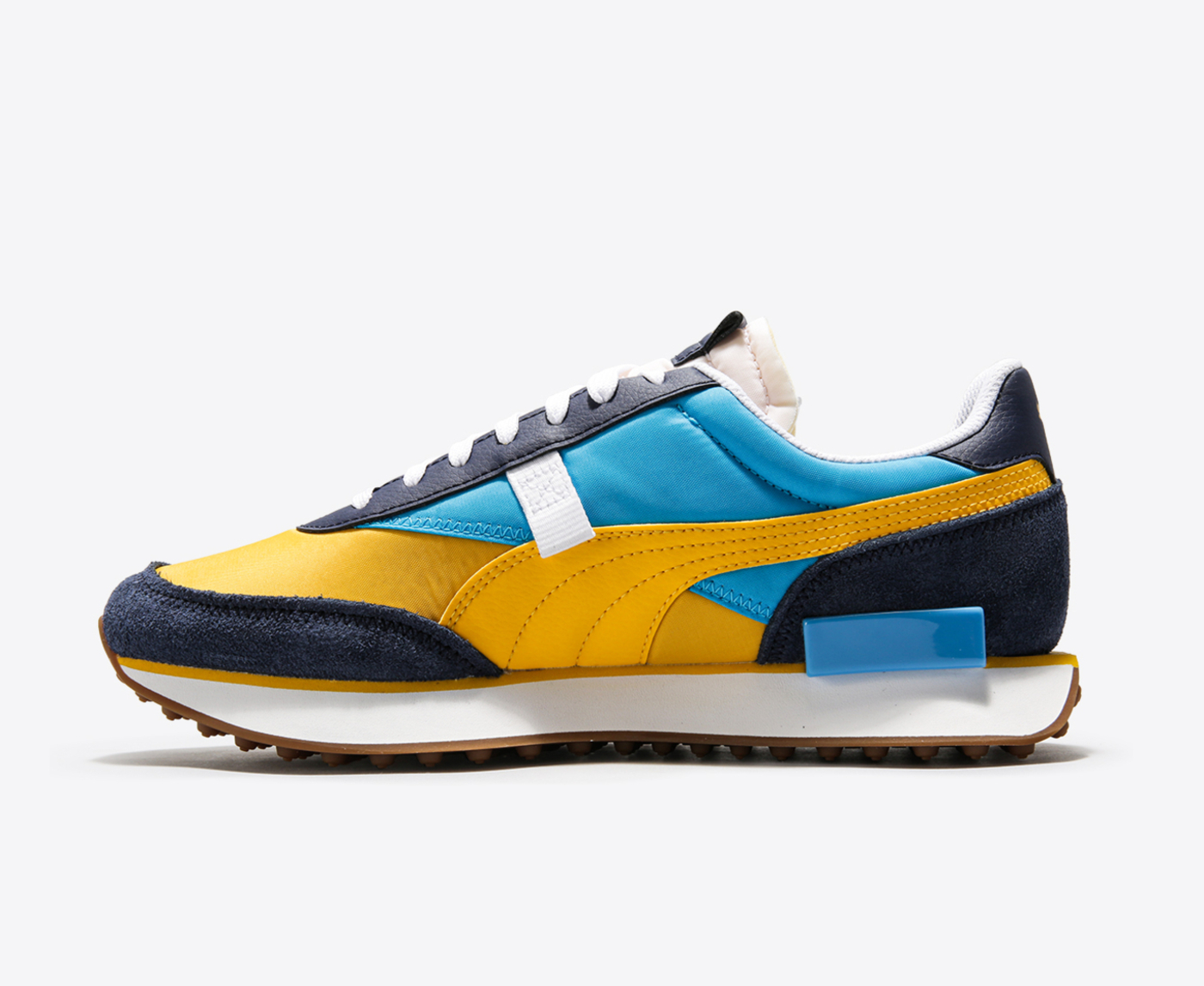 Puma Rider OG Hawaiin Ocean Spectra Yellow VegNonVeg