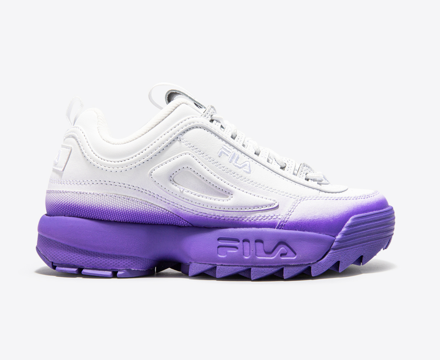 Fila DISRUPTOR II BRIGHTS FADE WHT ETC PURPLE VegNonVeg