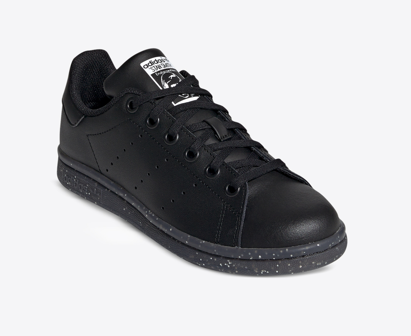 Adidas Originals - STAN SMITH J 'CORE BLACK/CORE BLACK/FTWR