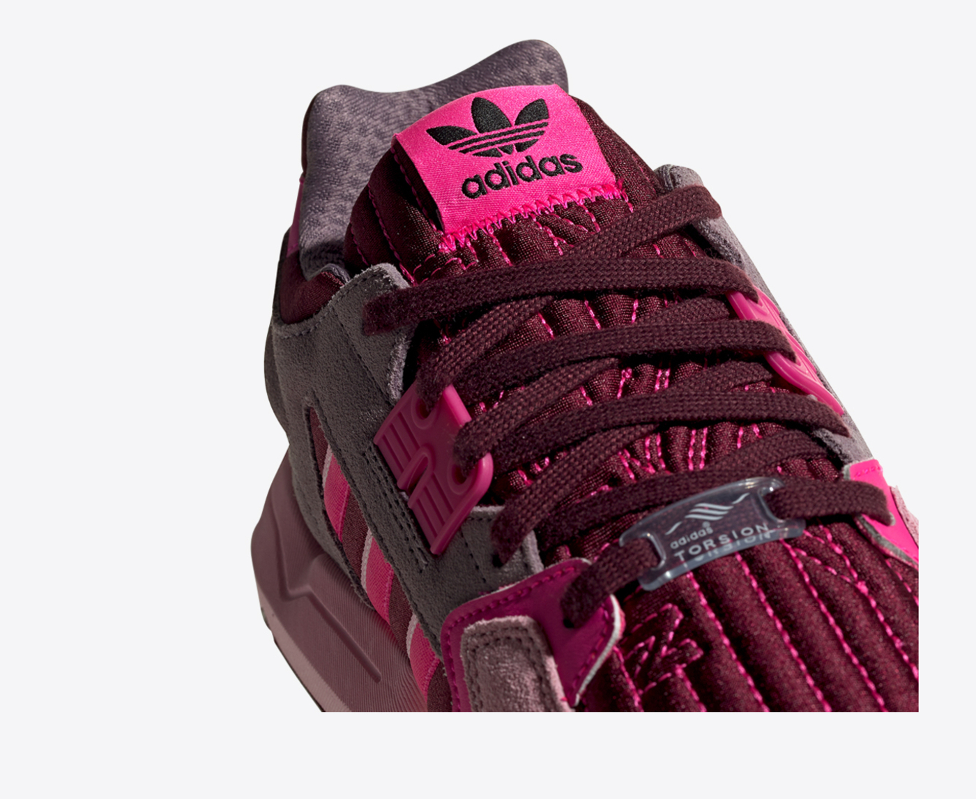 Adidas Originals - ZX TORSION W 'maroon/shock Pink/true Pink