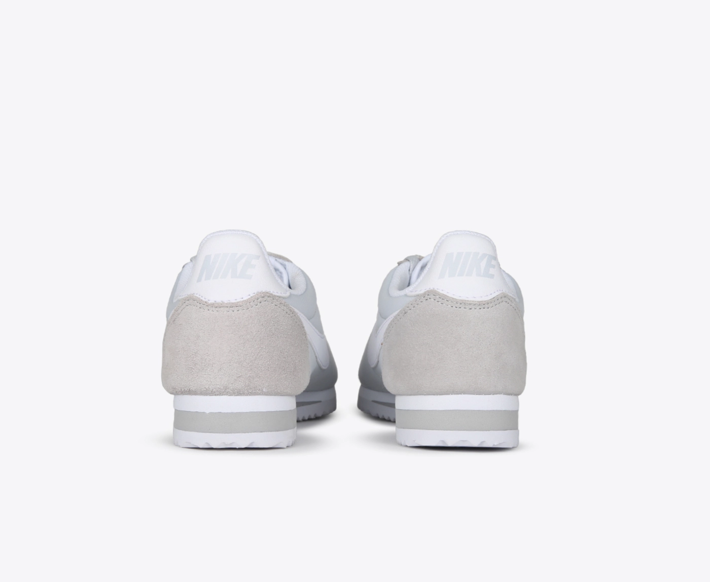 Nike - CLASSIC CORTEZ NYLON 'PURE PLATINUM/WHITE' - VegNonVeg