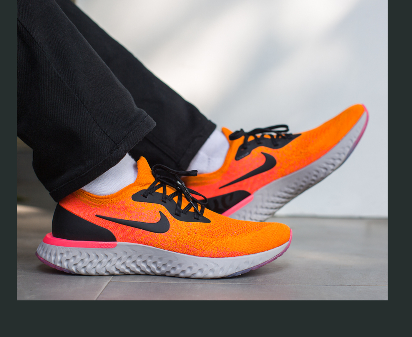 Nike Epic React Flyknit Copper Flash Men\'s Shoe Size 10 #409 aq0067_800_nike_epic_react_fly  main image 3