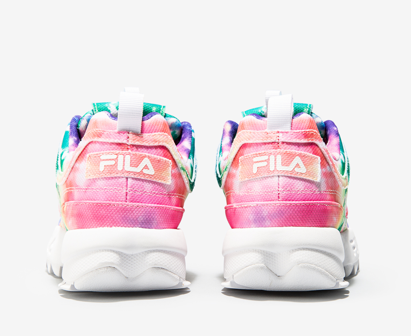 Fila multi disruptor ii tie hot sale dye trainers