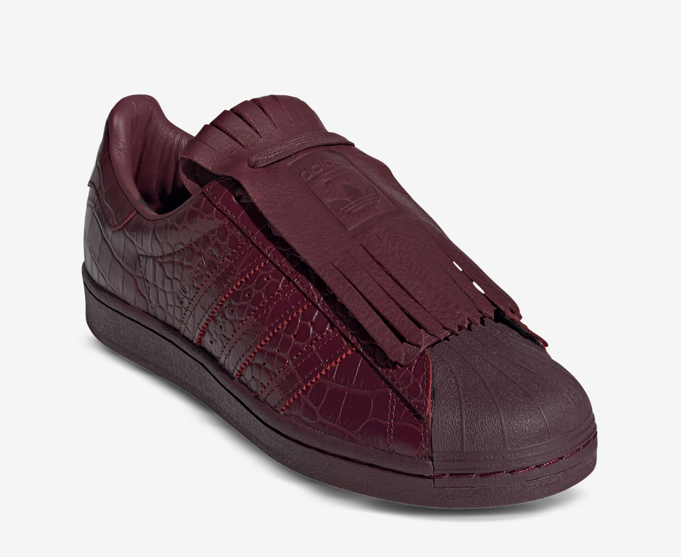 Maroon on sale superstar adidas