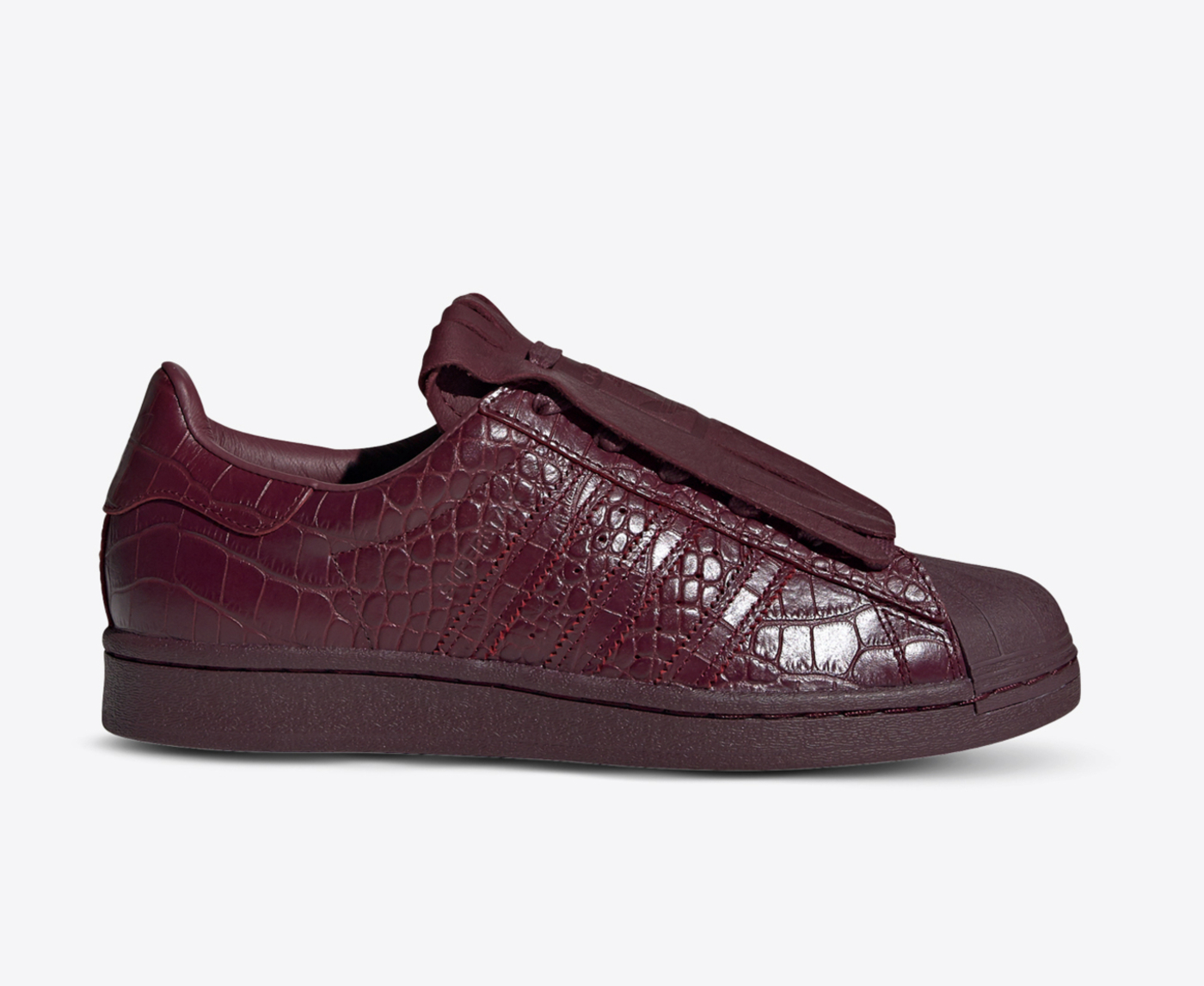 Adidas Originals - SUPERSTAR FR W 'MAROON/MAROON/GOLDMT' - VegNonVeg