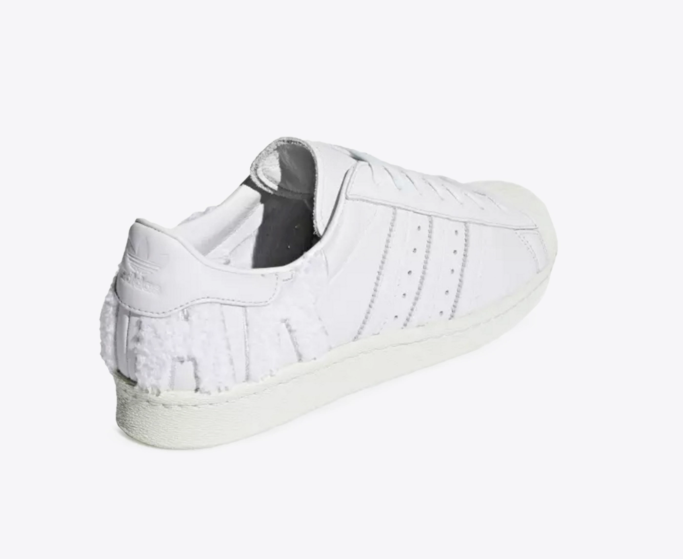 Adidas Originals SUPERSTAR 80s CRYSTAL WHITE OFF WHITE