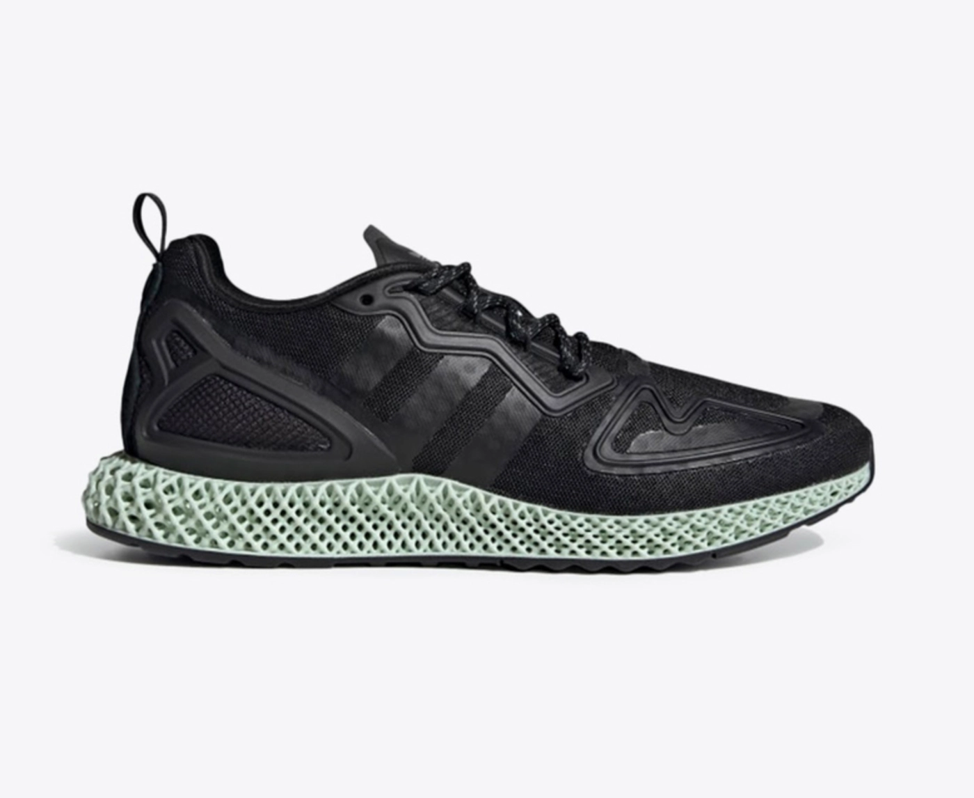 Adidas Originals - ZX 2K 4D 'CBLACK' - VegNonVeg