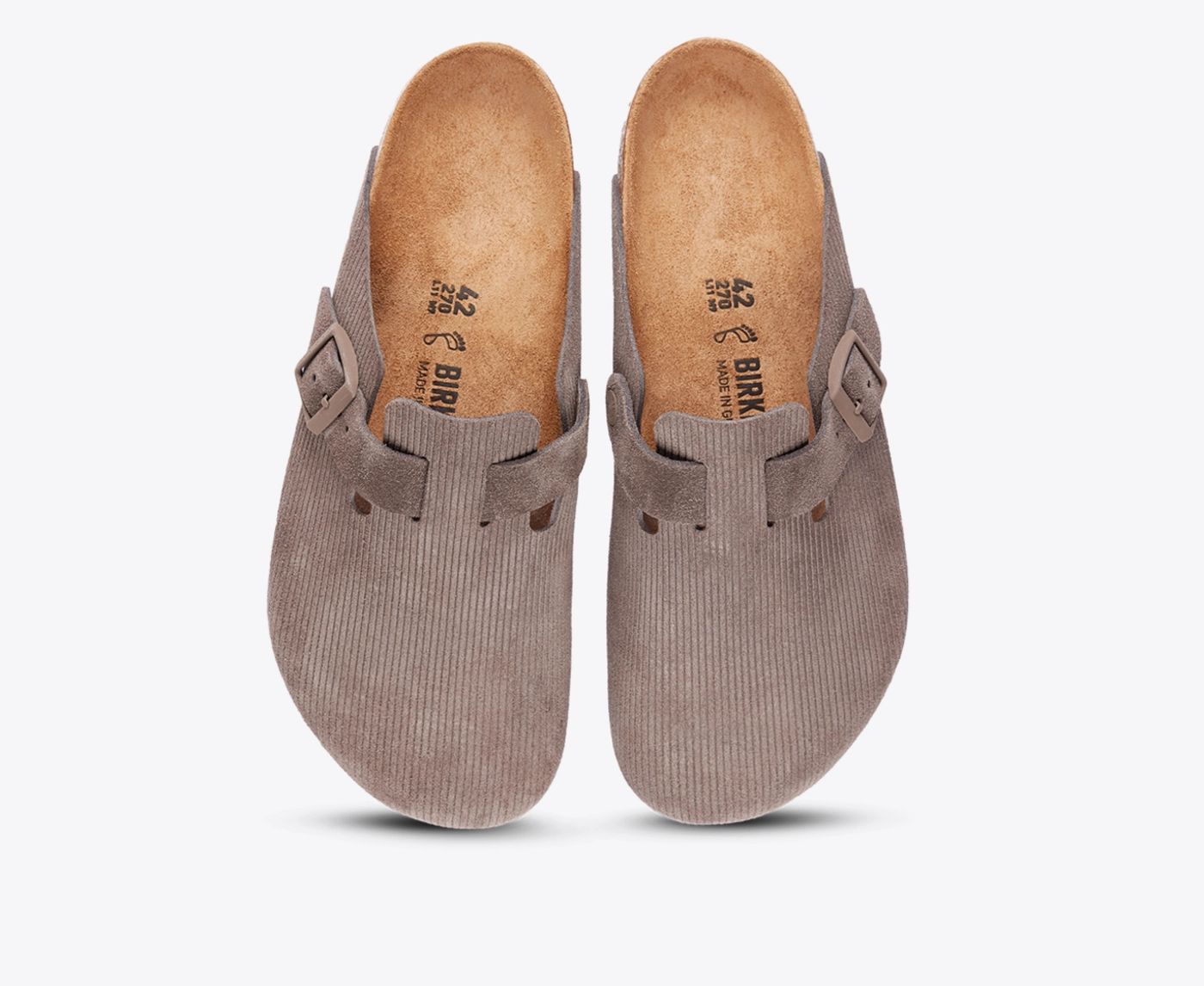 Birkenstock - Boston Stussy 'Anthracite' - VegNonVeg