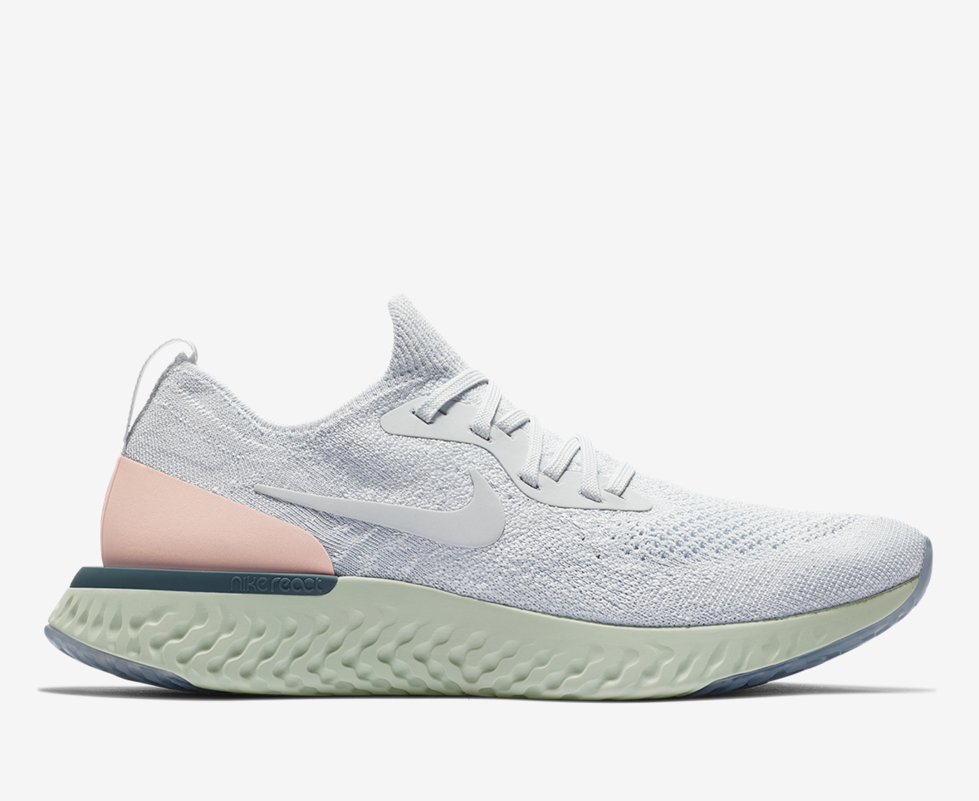 Nike epic cheap react flyknit verte