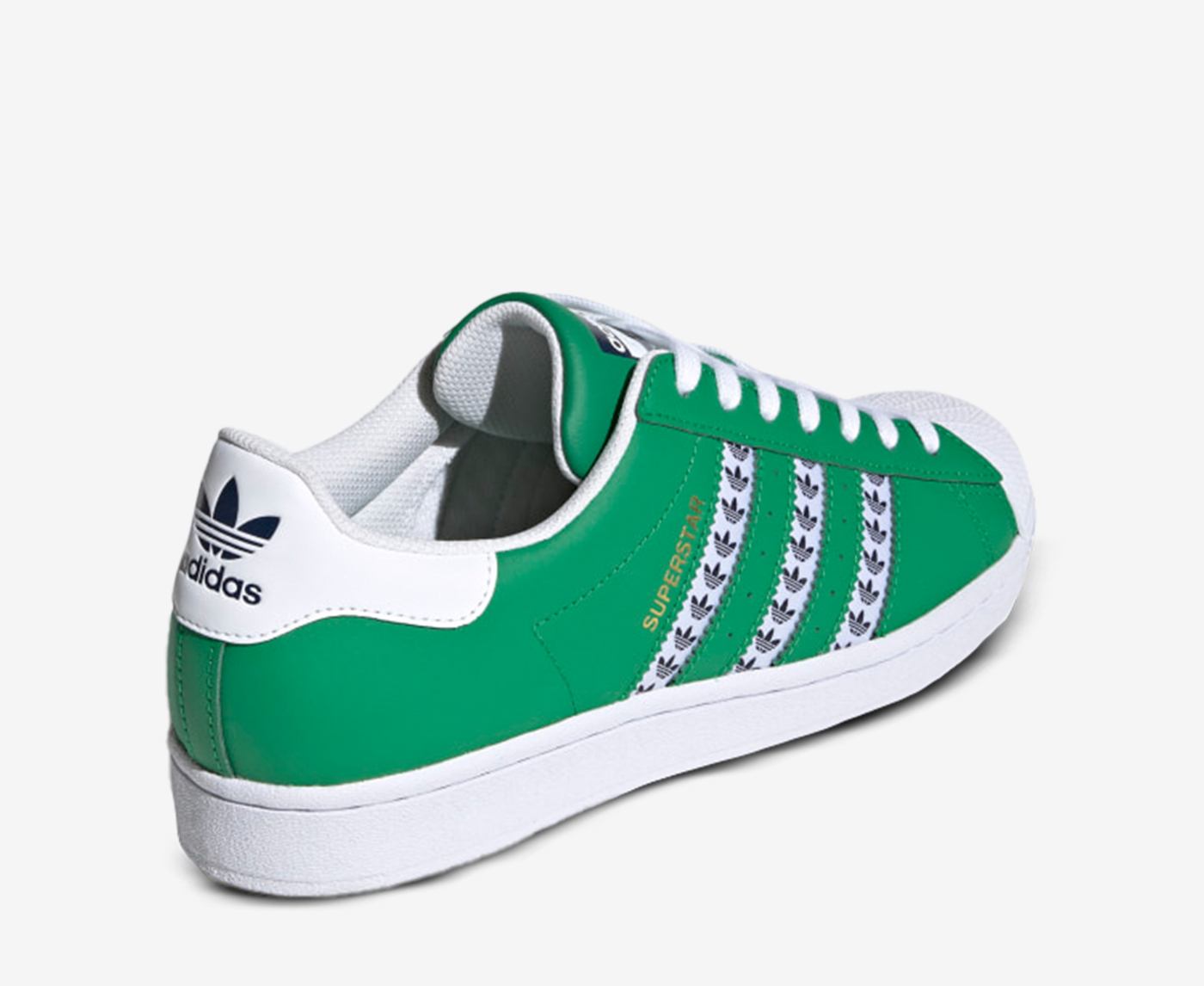 Buy Adidas Superstar ftwr white/off white/green from £53.49 (Today