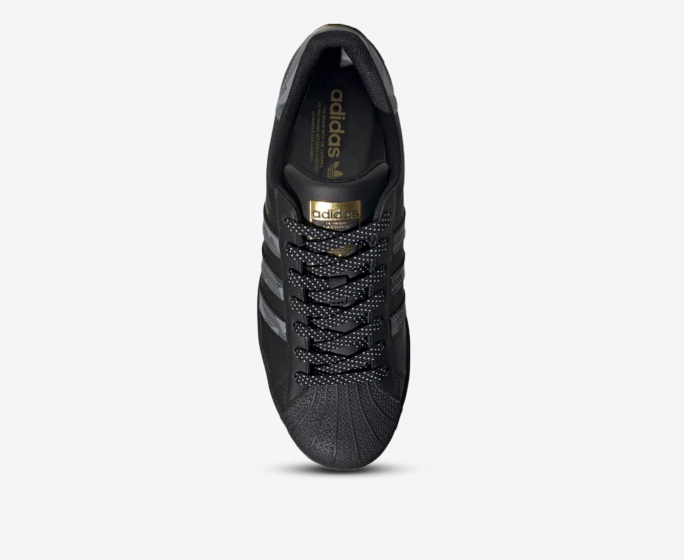 Adidas superstar black and gold india best sale