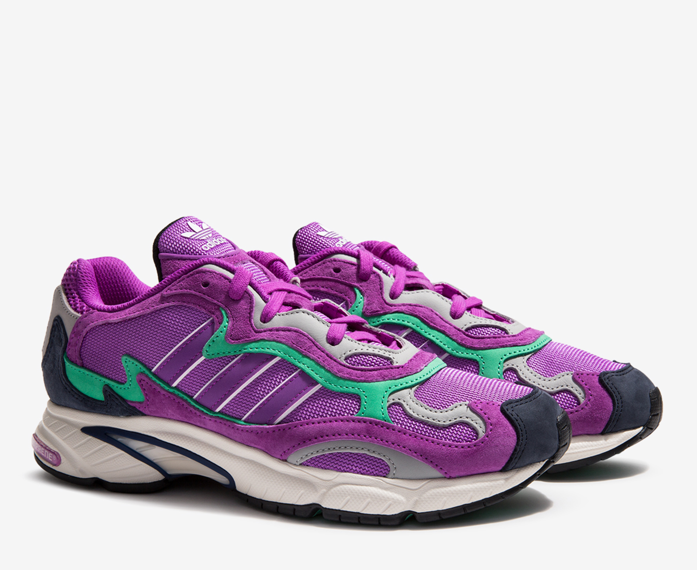 Adidas Originals - TEMPER RUN 'SHOCK PURPLE/GLOW' - VegNonVeg