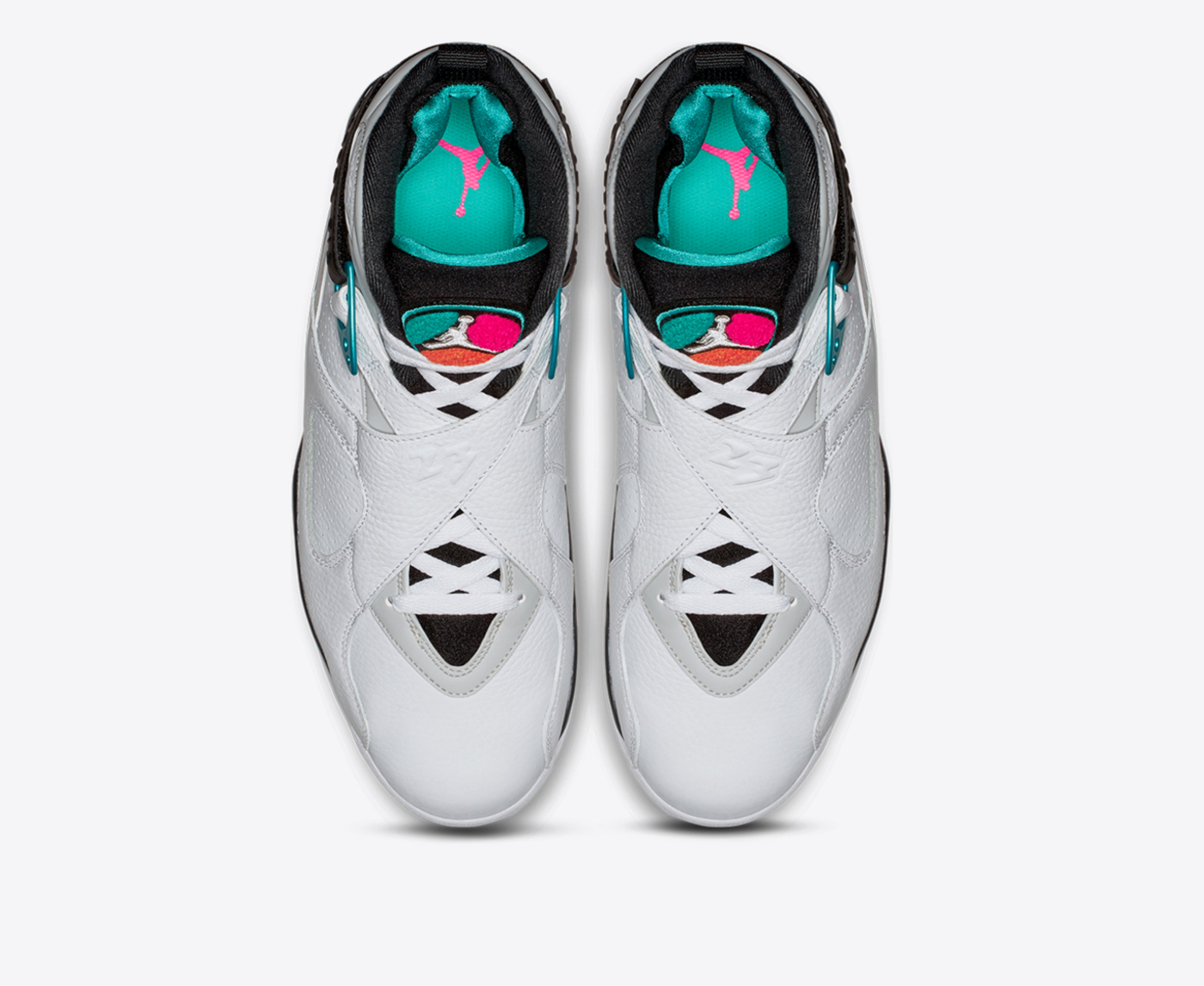 Jordan retro 8 white turbo green new arrivals
