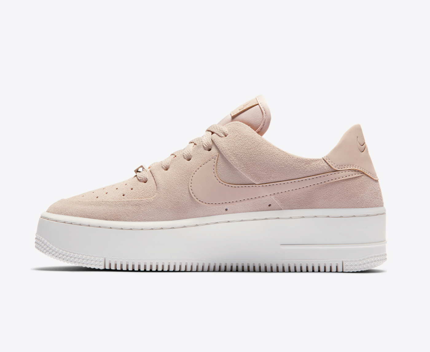 Nike AIR FORCE 1 SAGE LOW PARTICLE BEIGE PHANTOM VegNonVeg